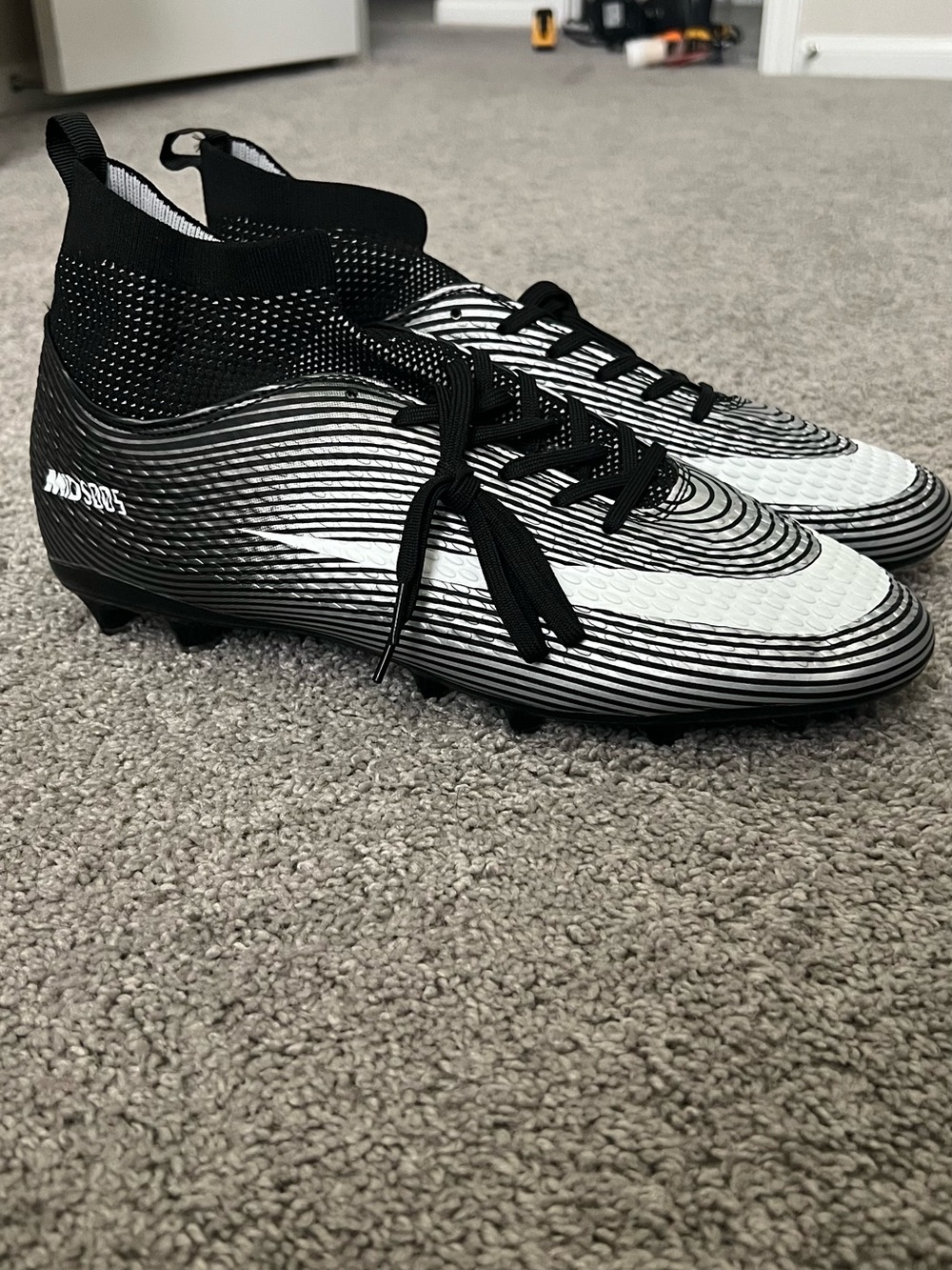 Nike Black and White Men's Soccer Cleats Nike Mercurial Dream Speed 5 (MDS005)